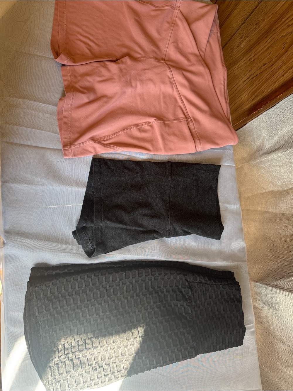 3-Pack Activewear Bottoms - Pink and Black